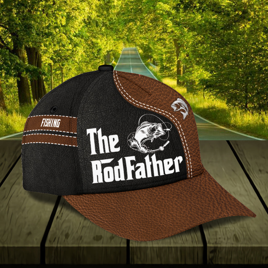 Personalized Fishing Classic Cap, Personalized Gift for Fishing Lovers Trucker Hats Custom Hats Gifts For Men & Women