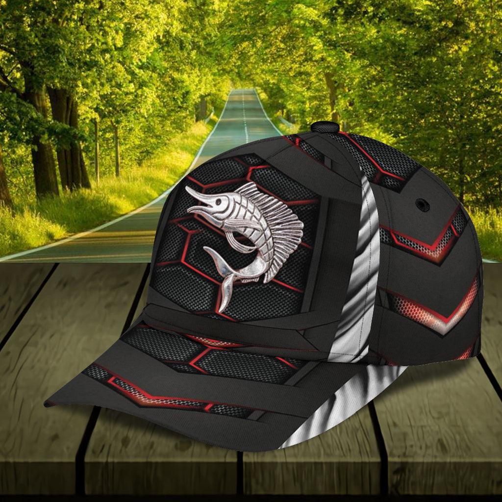 Personalized Fishing Classic Cap, Personalized Gift for Fishing Lovers Trucker Hats Custom Hats Gifts For Men & Women