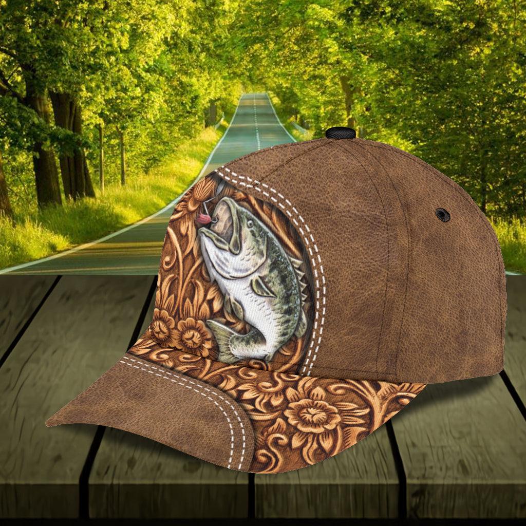 Personalized Fishing Classic Cap, Personalized Gift for Fishing Lovers Trucker Hats Custom Hats Gifts For Men & Women