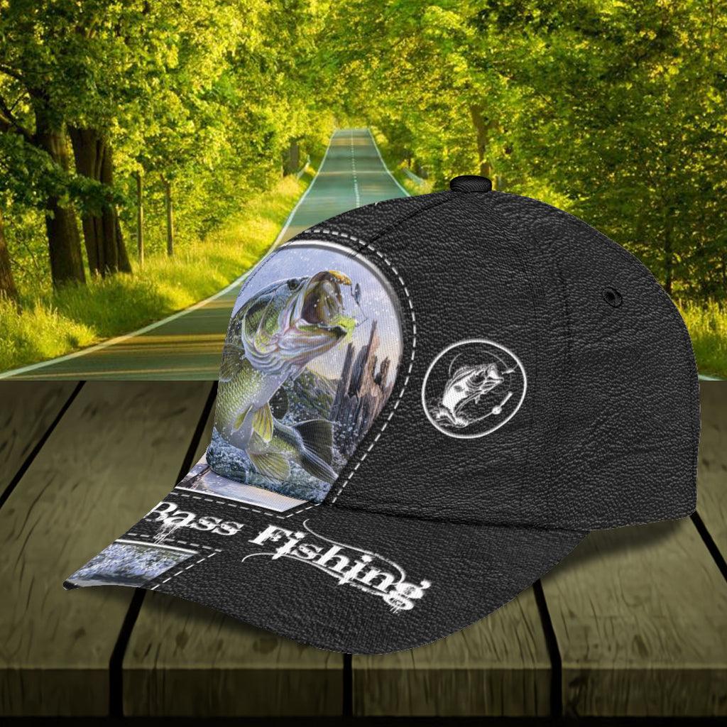 Personalized Fishing Classic Cap, Personalized Gift for Fishing Lovers Trucker Hats Custom Hats Gifts For Men & Women