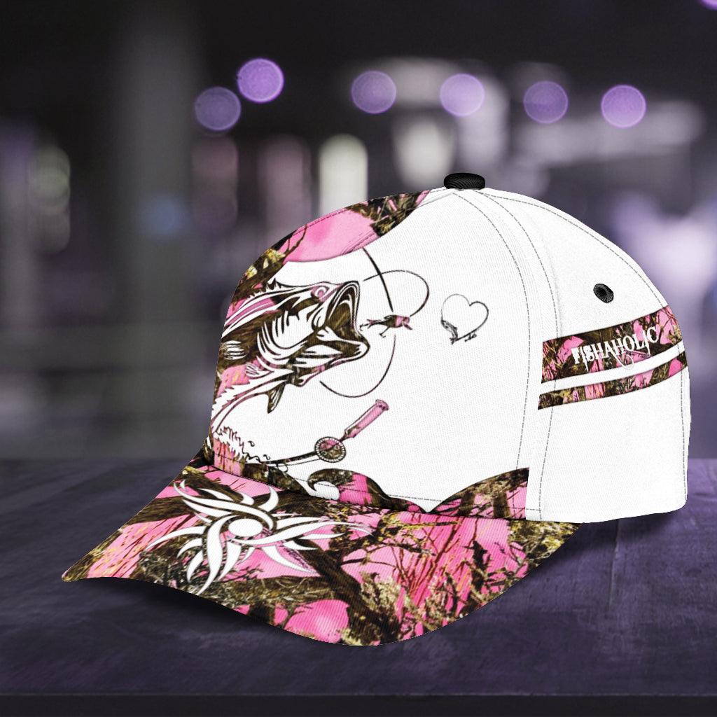 Personalized Fishing Classic Cap, Personalized Gift for Fishing Lovers Trucker Hats Custom Hats Gifts For Men & Women