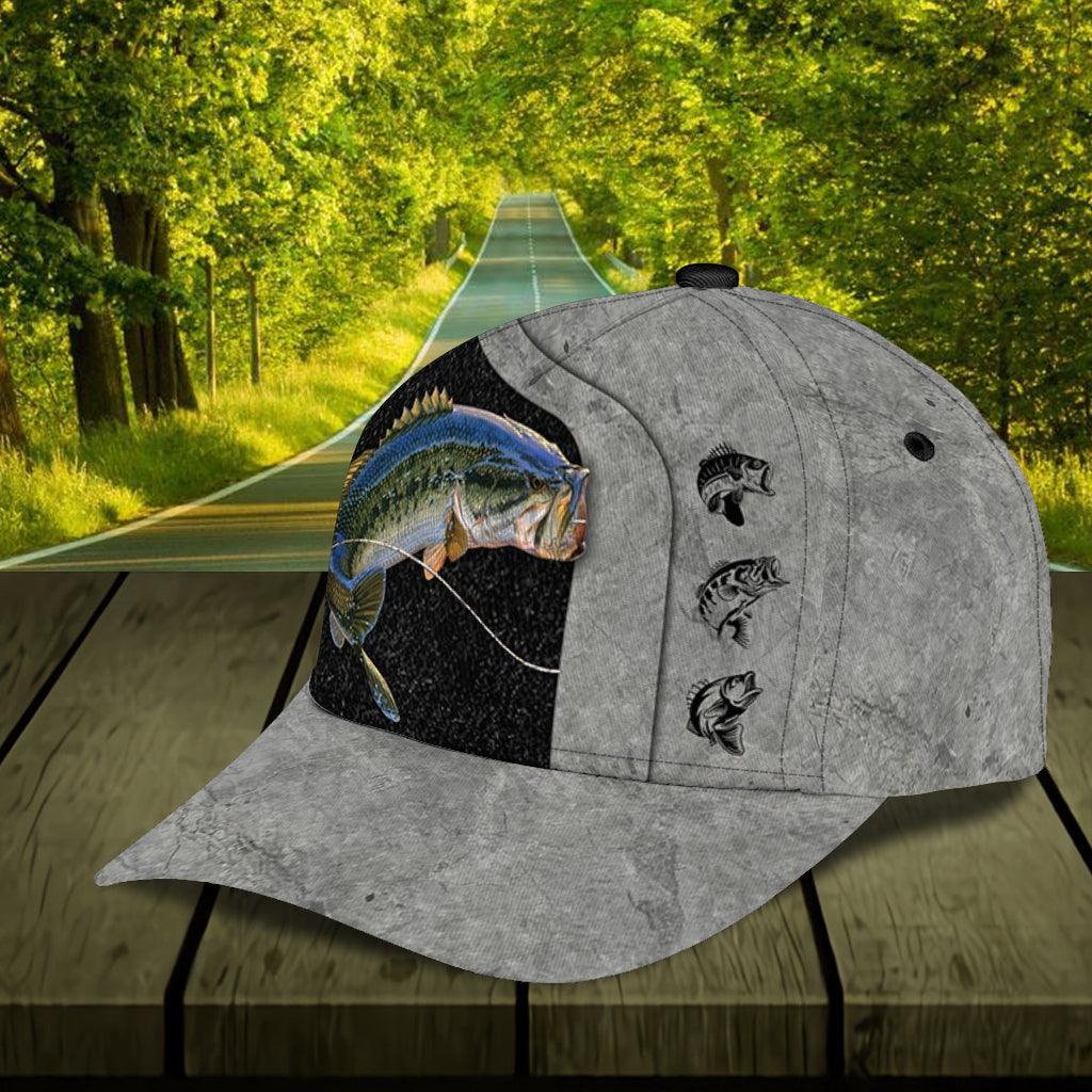 Personalized Fishing Classic Cap, Personalized Gift for Fishing Lovers Trucker Hats Custom Hats Gifts For Men & Women