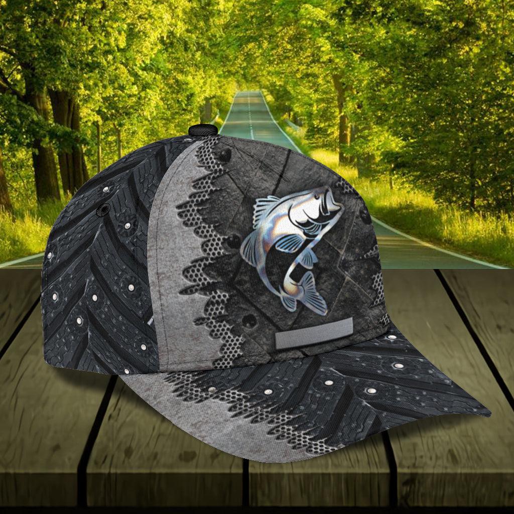 Personalized Fishing Classic Cap, Personalized Gift for Fishing Lovers Trucker Hats Custom Hats Gifts For Men & Women