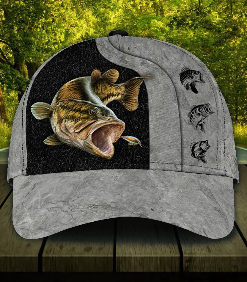 Personalized Fishing Classic Cap, Personalized Gift for Fishing Lovers Trucker Hats Custom Hats Gifts For Men & Women