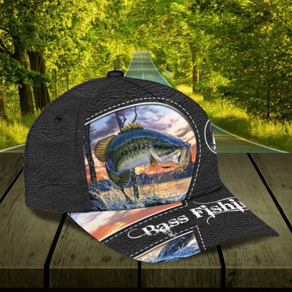 Personalized Fishing Classic Cap, Personalized Gift for Fishing Lovers Trucker Hats Custom Hats Gifts For Men & Women