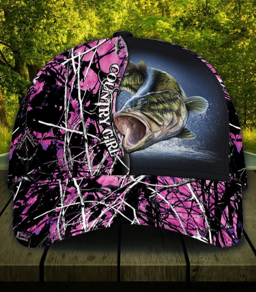 Personalized Fishing Classic Cap, Personalized Gift for Fishing Lovers Trucker Hats Custom Hats Gifts For Men & Women