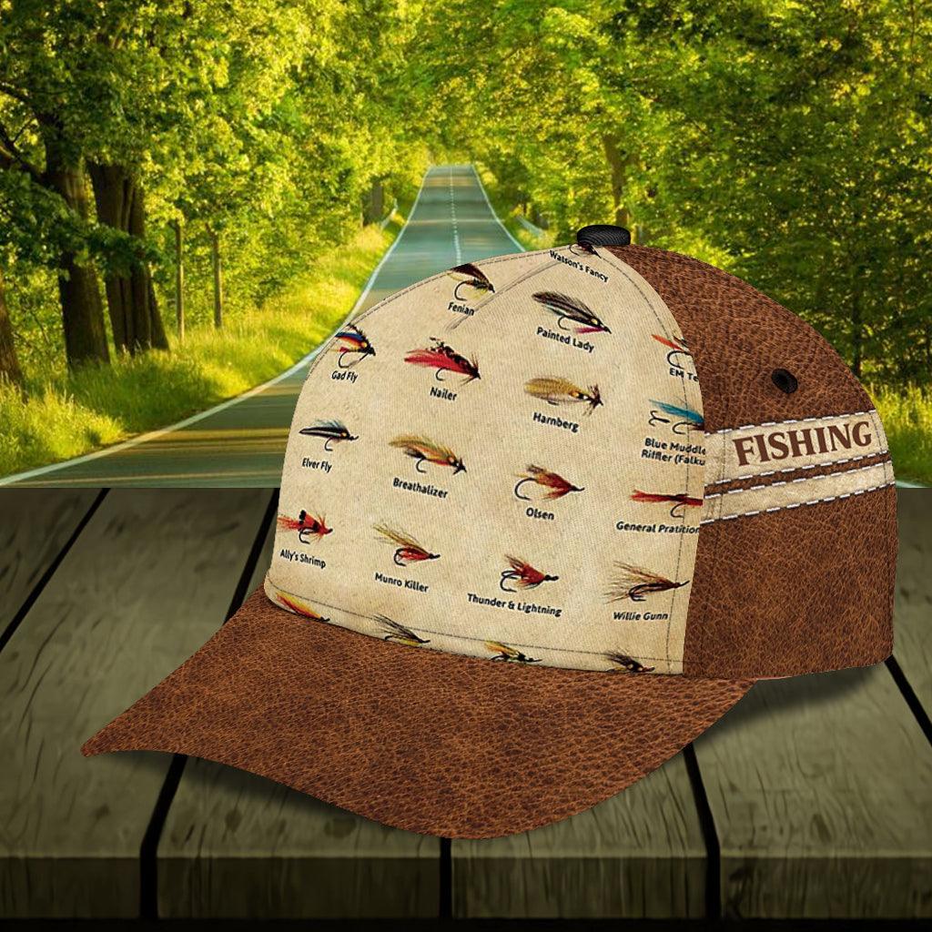 Personalized Fishing Classic Cap, Personalized Gift for Fishing Lovers Trucker Hats Custom Hats Gifts For Men & Women