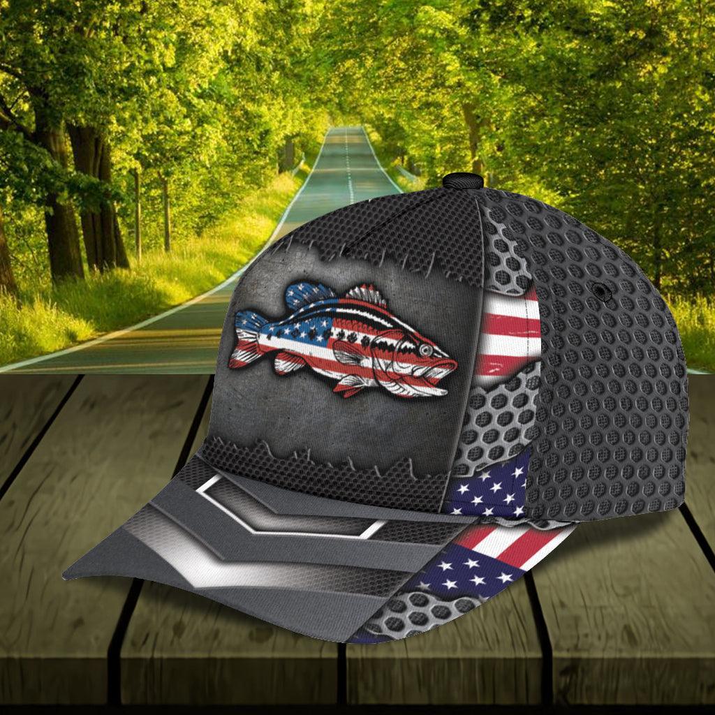 Personalized Fishing Classic Cap, Personalized Gift for Fishing Lovers Trucker Hats Custom Hats Gifts For Men & Women