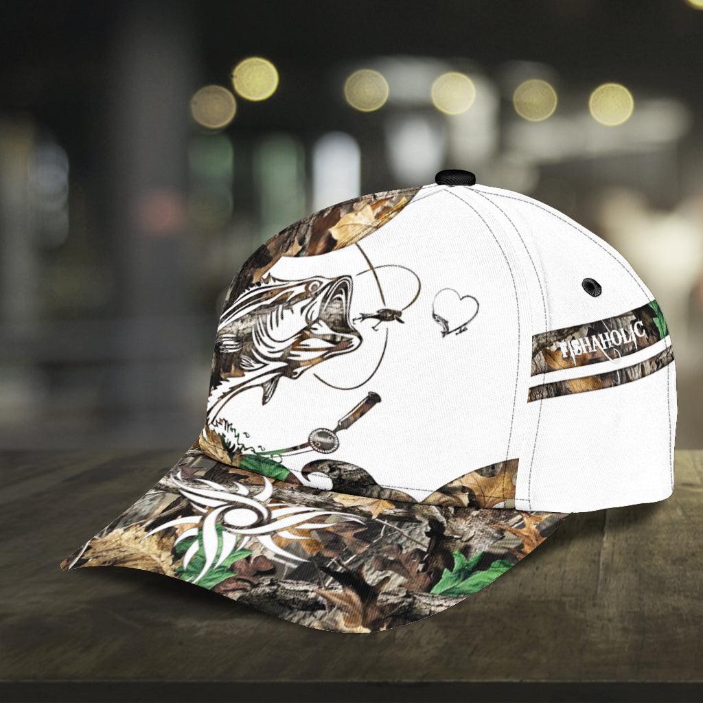 Personalized Fishing Classic Cap, Personalized Gift for Fishing Lovers Trucker Hats Custom Hats Gifts For Men & Women