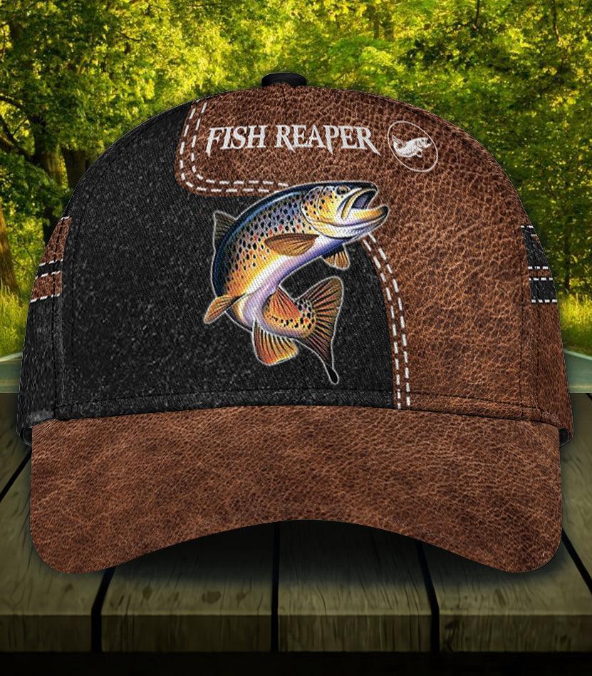 Personalized Fishing Classic Cap, Personalized Gift for Fishing Lovers Trucker Hats Custom Hats Gifts For Men & Women