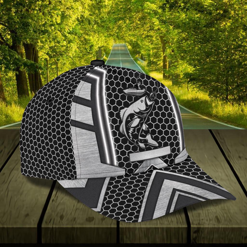 Personalized Fishing Classic Cap, Personalized Gift for Fishing Lovers Trucker Hats Custom Hats Gifts For Men & Women