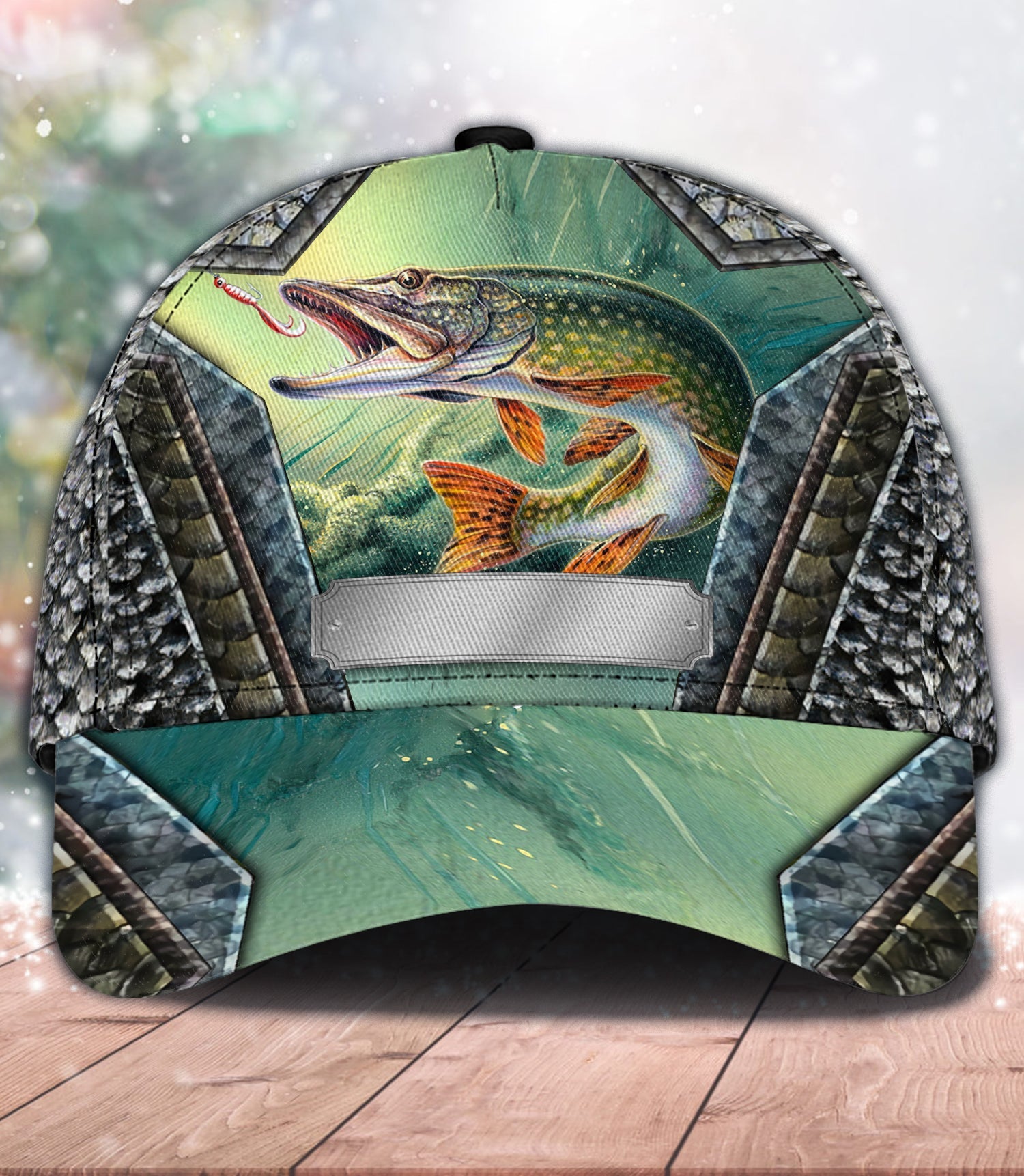 Personalized Fishing Classic Cap, Personalized Gift for Fishing Lovers Trucker Hats Custom Hats Gifts For Men & Women