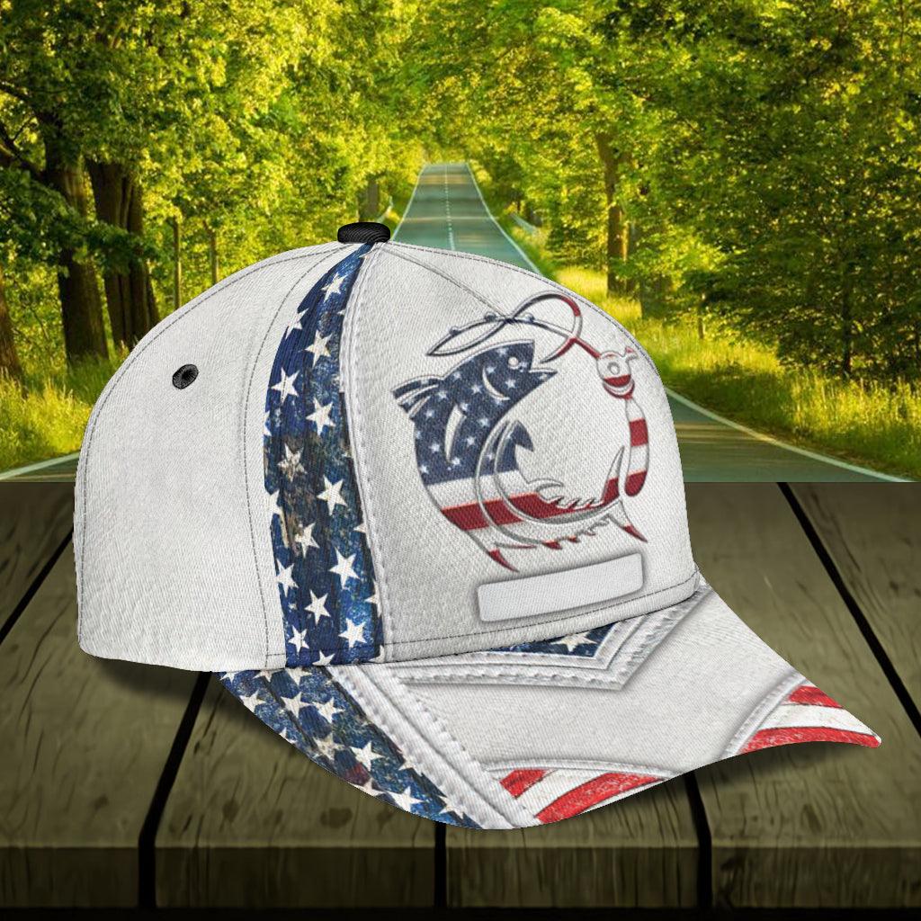 Personalized Fishing Classic Cap, Personalized Gift for Fishing Lovers Trucker Hats Custom Hats Gifts For Men & Women