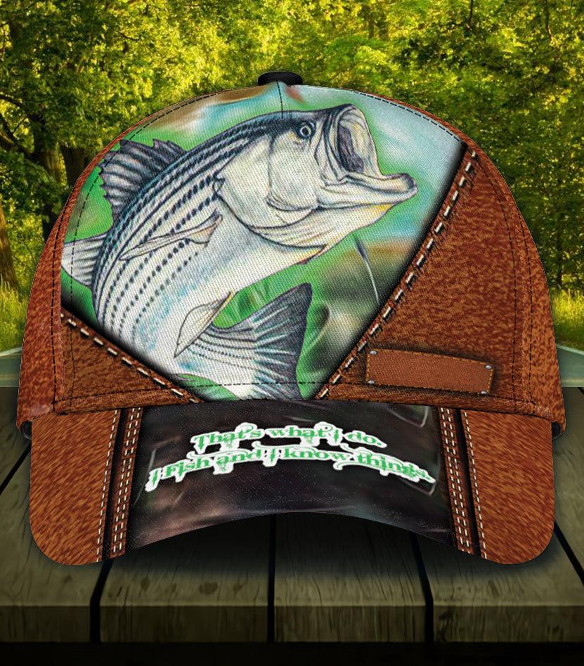 Personalized Fishing Classic Cap, Personalized Gift for Fishing Lovers Trucker Hats Custom Hats Gifts For Men & Women