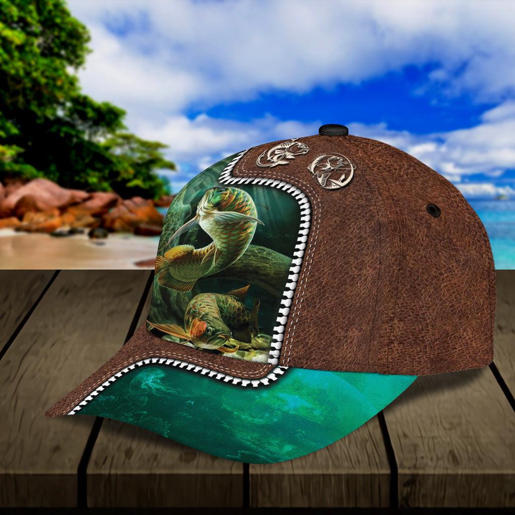 Personalized Fishing Classic Cap, Personalized Gift for Fishing Lovers Trucker Hats Custom Hats Gifts For Men & Women