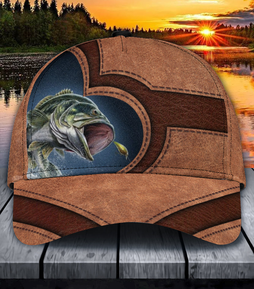Personalized Fishing Classic Cap, Personalized Gift for Fishing Lovers Trucker Hats Custom Hats Gifts For Men & Women
