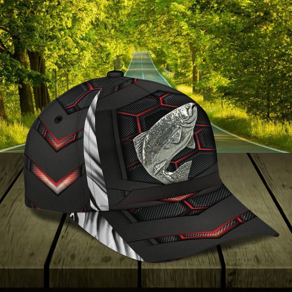 Personalized Fishing Classic Cap, Personalized Gift for Fishing Lovers Trucker Hats Custom Hats Gifts For Men & Women