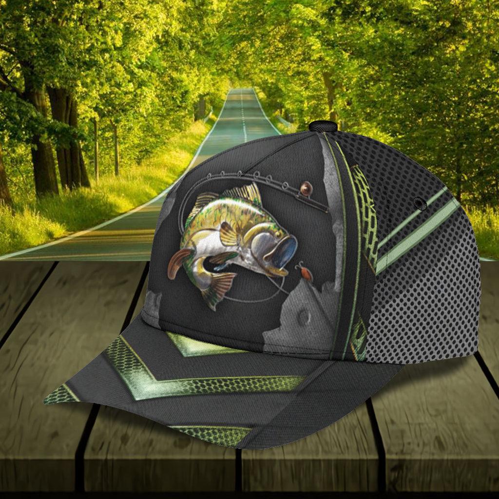 Personalized Fishing Classic Cap, Personalized Gift for Fishing Lovers Trucker Hats Custom Hats Gifts For Men & Women