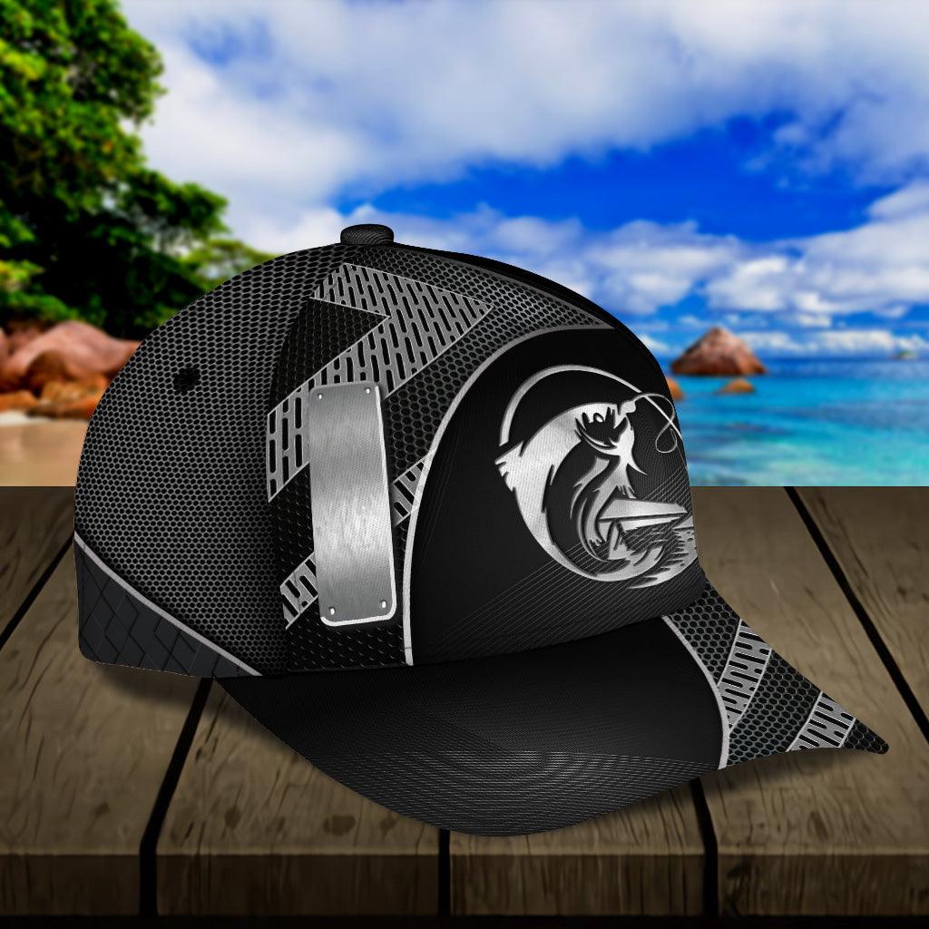 Personalized Fishing Classic Cap, Personalized Gift for Fishing Lovers Trucker Hats Custom Hats Gifts For Men & Women