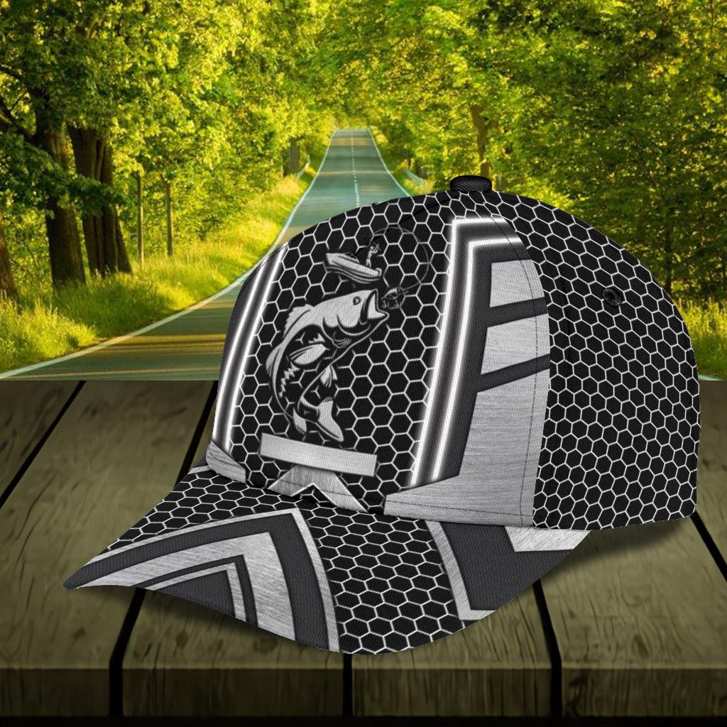 Personalized Fishing Classic Cap, Personalized Gift for Fishing Lovers Trucker Hats Custom Hats Gifts For Men & Women