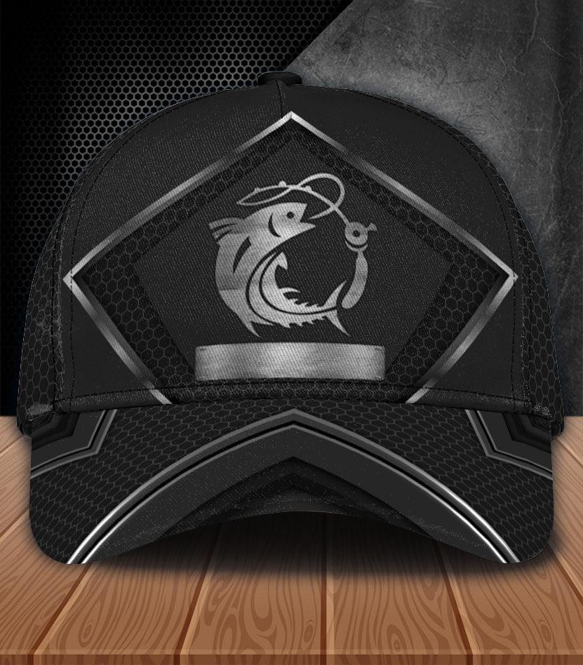 Personalized Fishing Classic Cap, Personalized Gift for Fishing Lovers Trucker Hats Custom Hats Gifts For Men & Women