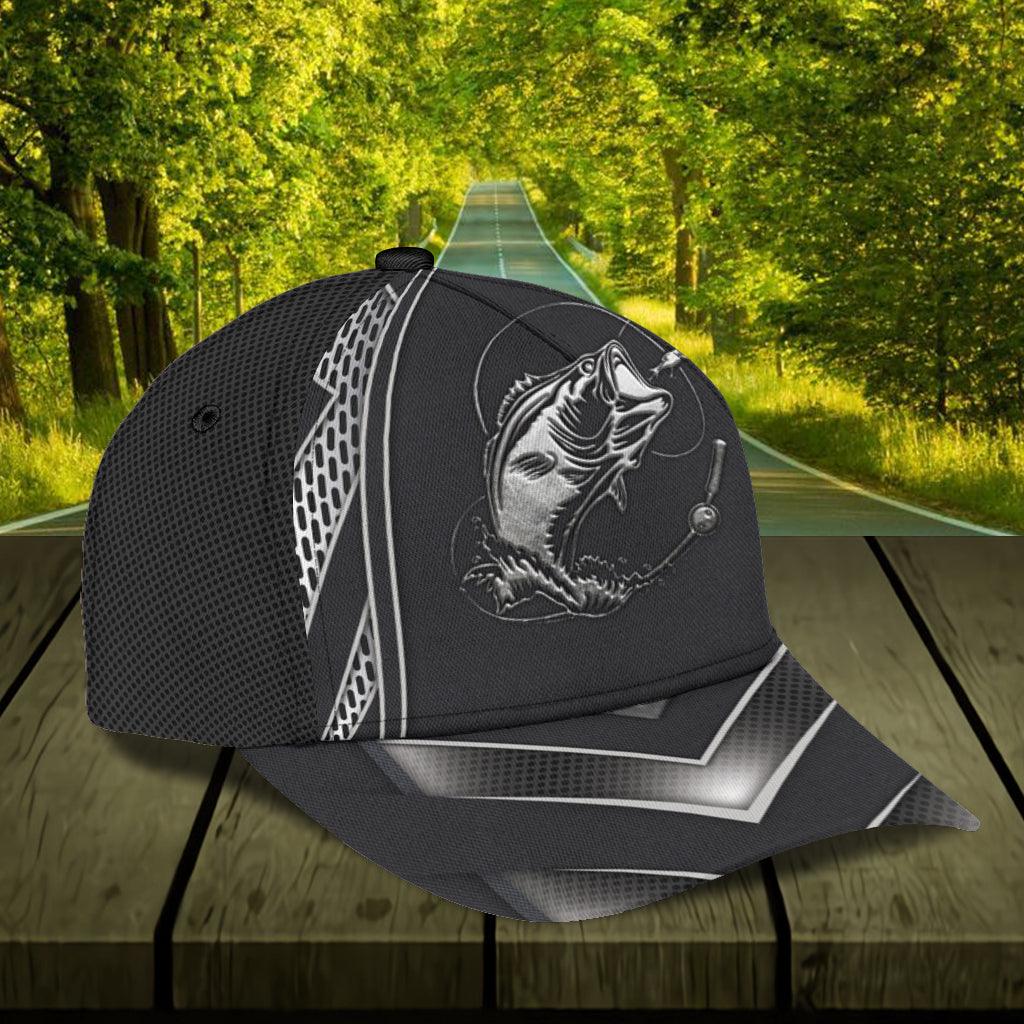 Personalized Fishing Classic Cap, Personalized Gift for Fishing Lovers Trucker Hats Custom Hats Gifts For Men & Women