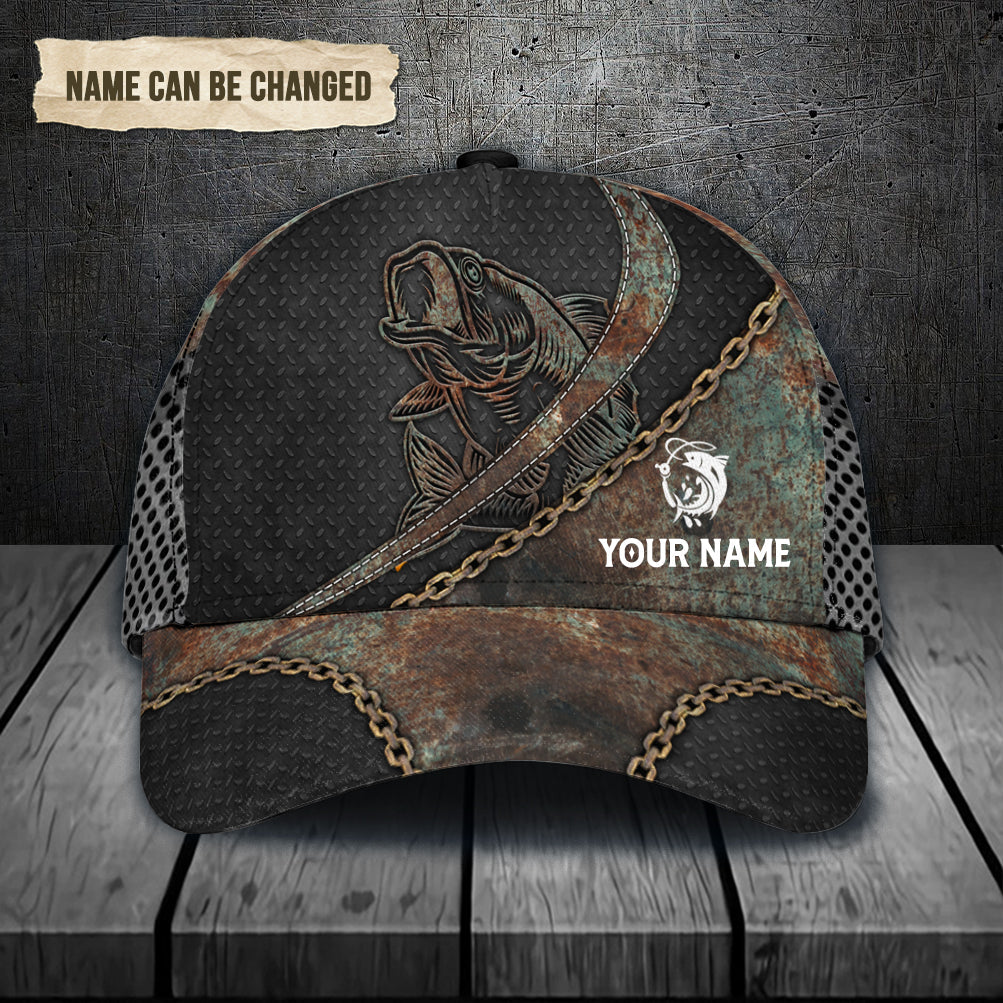 Personalized Fishing Classic Cap, Personalized Gift for Fishing Lovers Trucker Hats Custom Hats Gifts For Men & Women