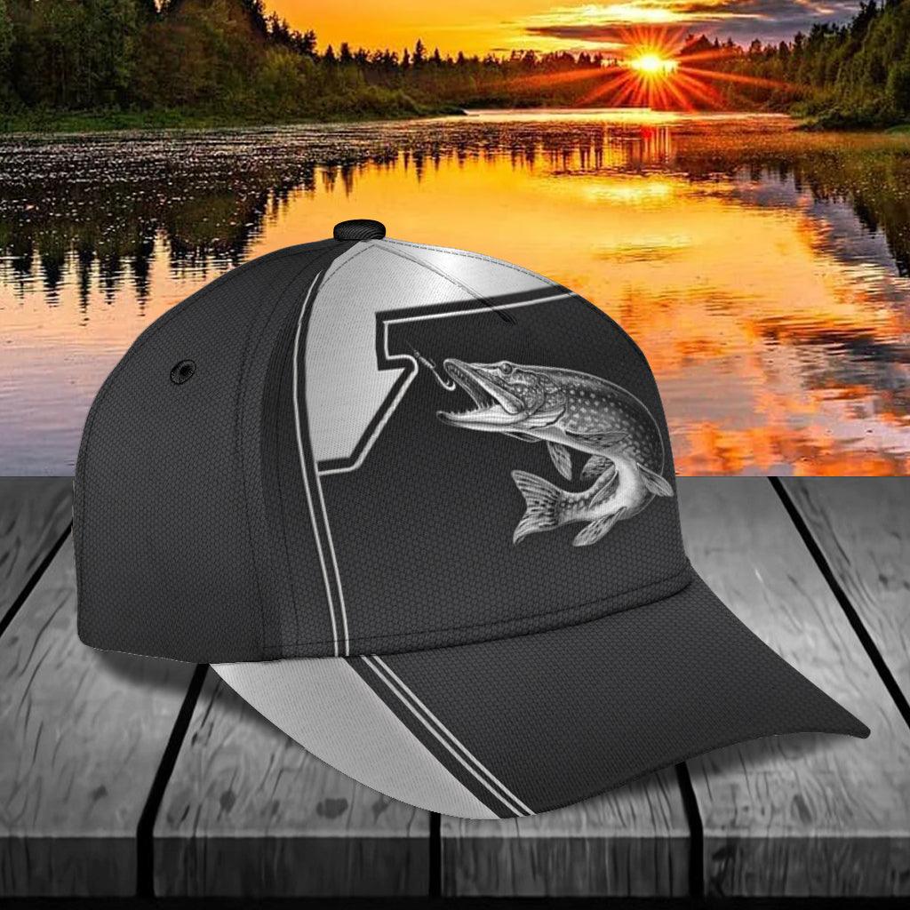 Personalized Fishing Classic Cap, Personalized Gift for Fishing Lovers Trucker Hats Custom Hats Gifts For Men & Women