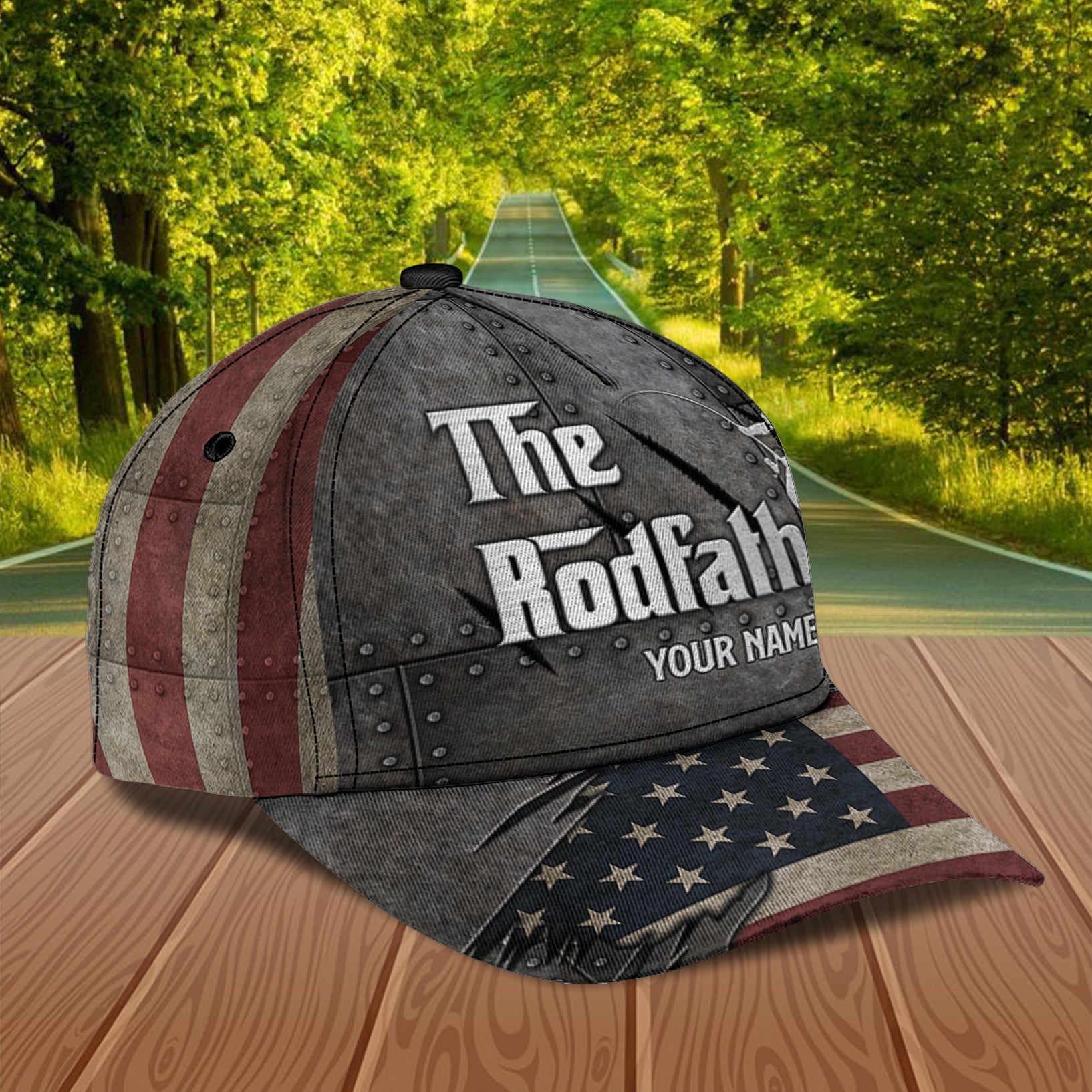 Personalized Fishing Classic Cap, Personalized Gift for Fishing Lovers Trucker Hats Custom Hats Gifts For Men & Women