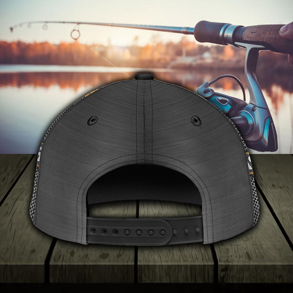 Personalized Fishing Classic Cap, Personalized Gift for Fishing Lovers Trucker Hats Custom Hats Gifts For Men & Women