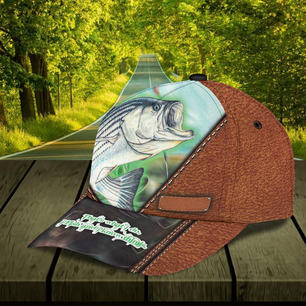 Personalized Fishing Classic Cap, Personalized Gift for Fishing Lovers Trucker Hats Custom Hats Gifts For Men & Women