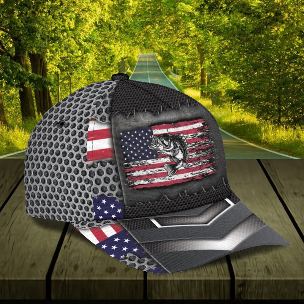 Personalized Fishing Classic Cap, Personalized Gift for Fishing Lovers Trucker Hats Custom Hats Gifts For Men & Women