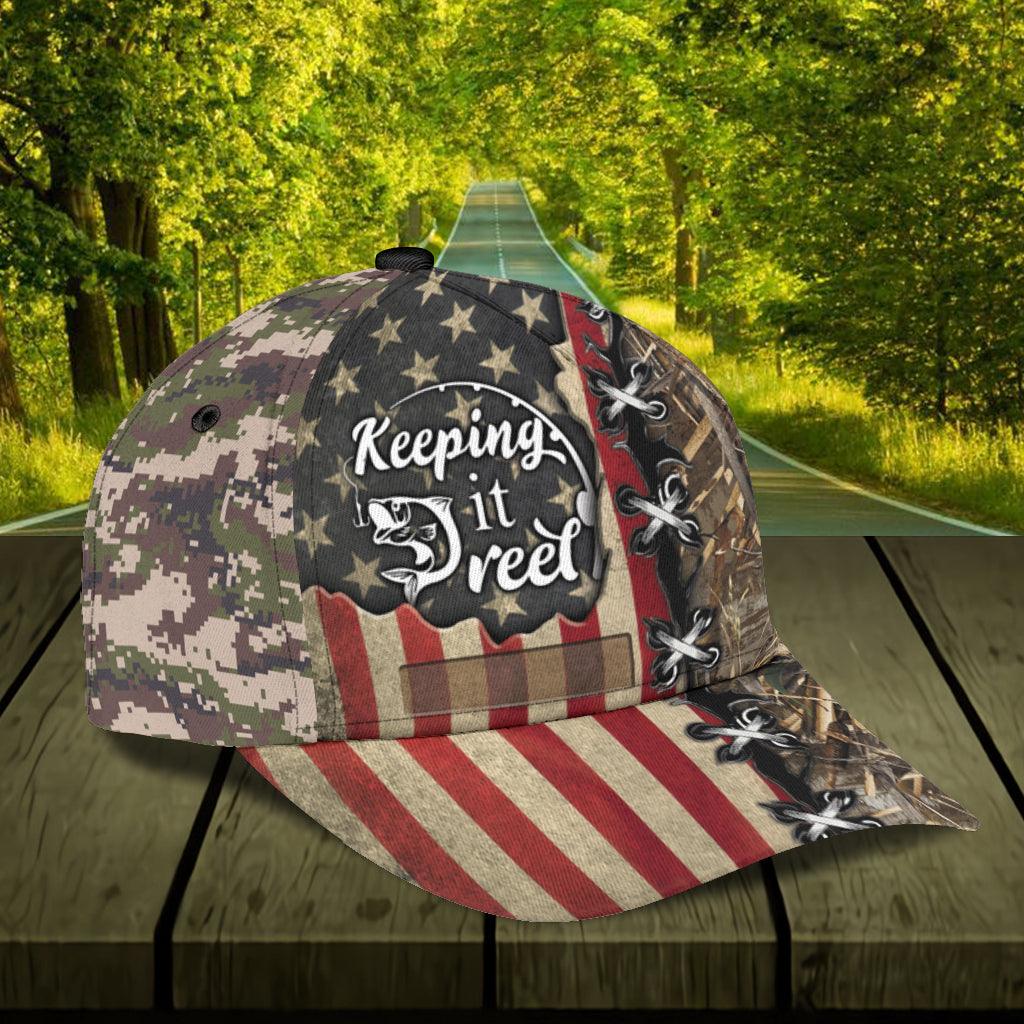 Personalized Fishing Classic Cap, Personalized Gift for Fishing Lovers Trucker Hats Custom Hats Gifts For Men & Women