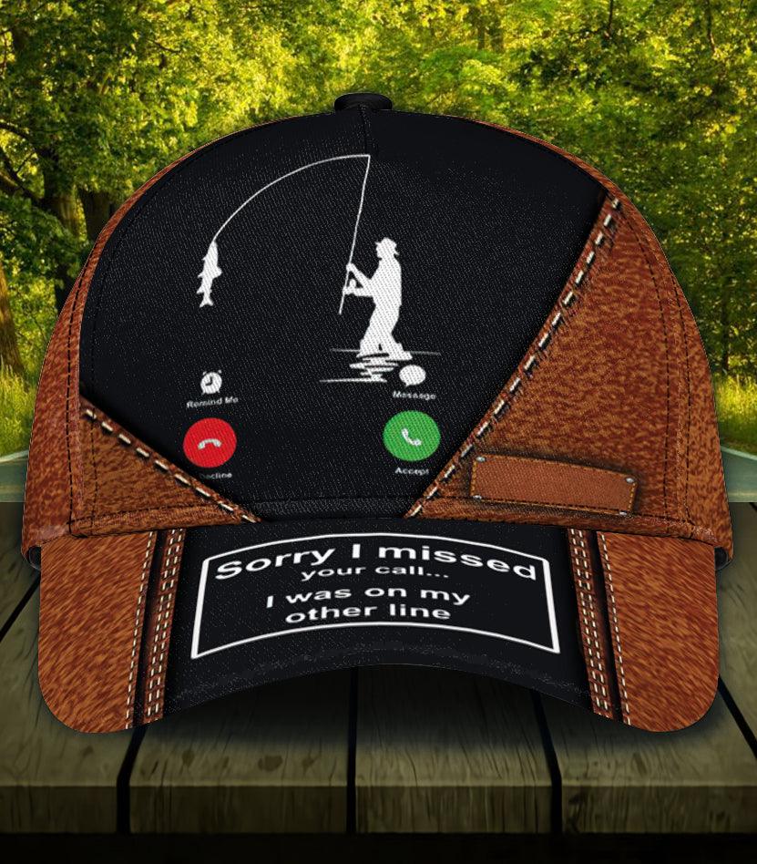 Personalized Fishing Classic Cap, Personalized Gift for Fishing Lovers Trucker Hats Custom Hats Gifts For Men & Women