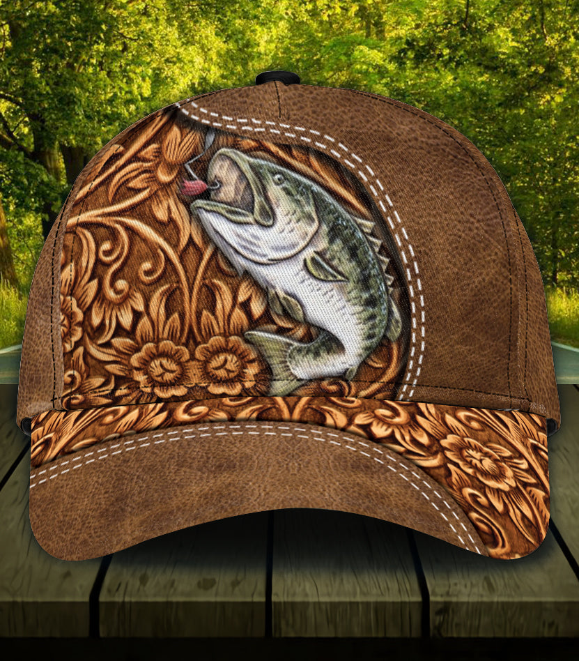 Personalized Fishing Classic Cap, Personalized Gift for Fishing Lovers Trucker Hats Custom Hats Gifts For Men & Women