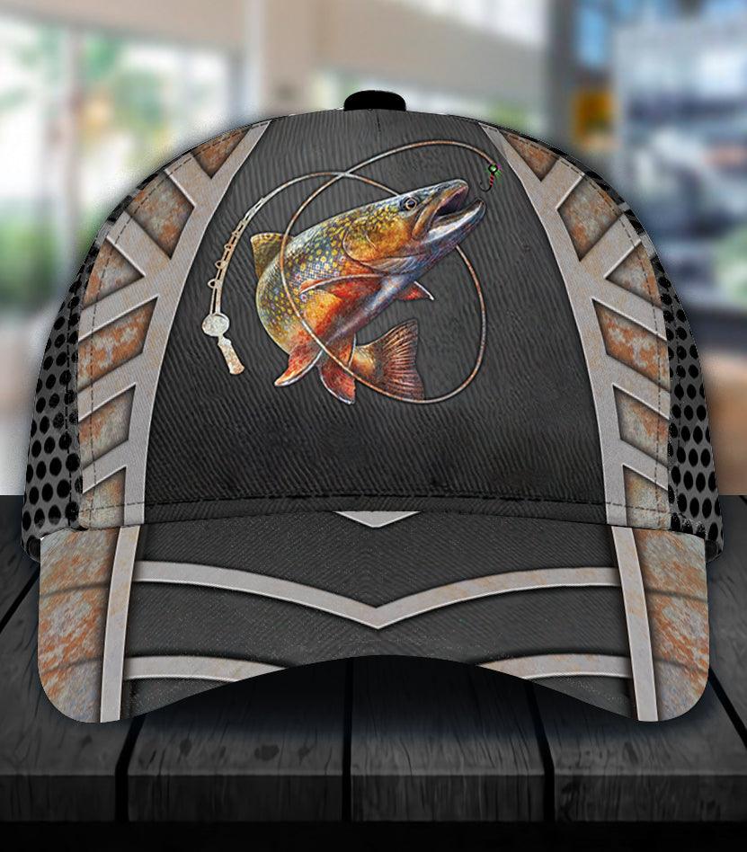 Personalized Fishing Classic Cap, Personalized Gift for Fishing Lovers Trucker Hats Custom Hats Gifts For Men & Women