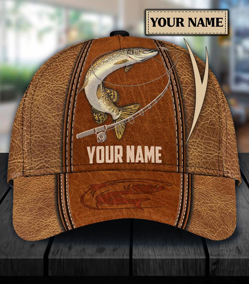 Personalized Fishing Classic Cap, Personalized Gift for Fishing Lovers Trucker Hats Custom Hats Gifts For Men & Women