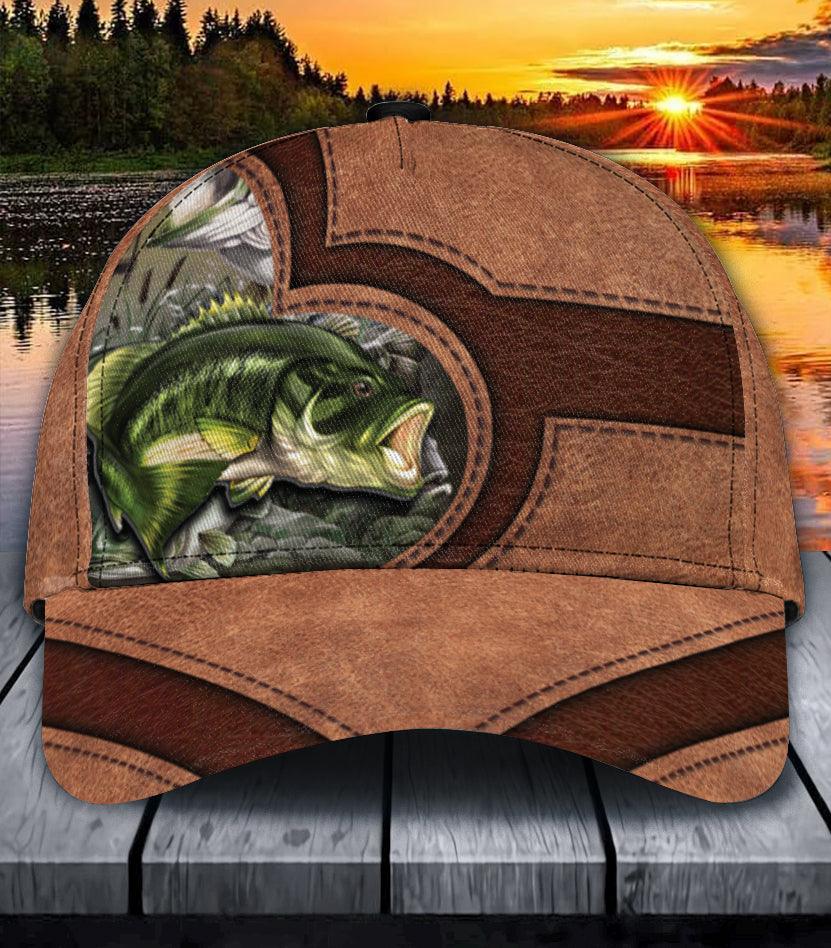 Personalized Fishing Classic Cap, Personalized Gift for Fishing Lovers Trucker Hats Custom Hats Gifts For Men & Women