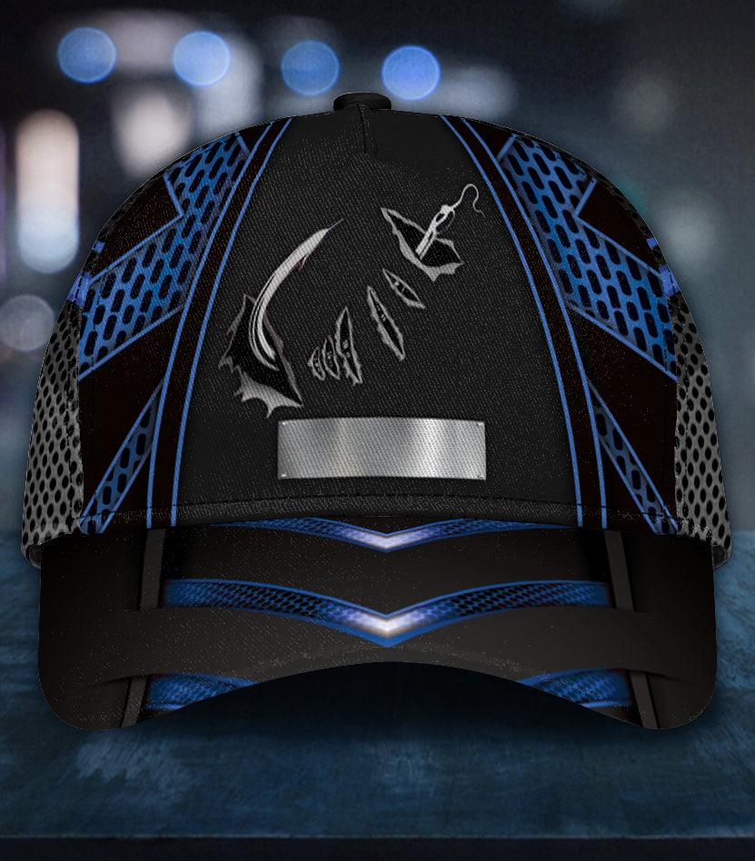 Personalized Fishing Classic Cap, Personalized Gift for Fishing Lovers Trucker Hats Custom Hats Gifts For Men & Women