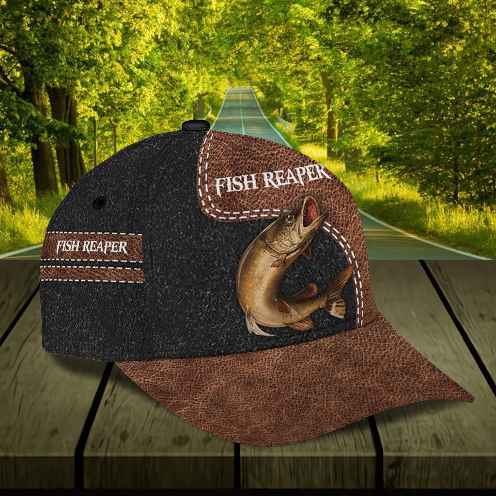 Personalized Fishing Classic Cap, Personalized Gift for Fishing Lovers Trucker Hats Custom Hats Gifts For Men & Women