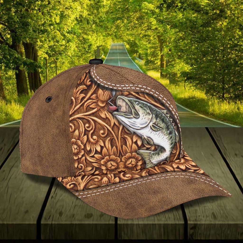 Personalized Fishing Classic Cap, Personalized Gift for Fishing Lovers Trucker Hats Custom Hats Gifts For Men & Women