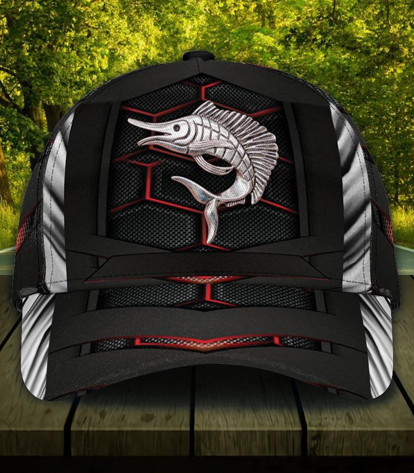 Personalized Fishing Classic Cap, Personalized Gift for Fishing Lovers Trucker Hats Custom Hats Gifts For Men & Women