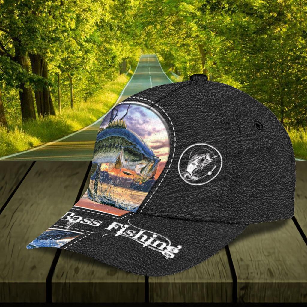 Personalized Fishing Classic Cap, Personalized Gift for Fishing Lovers Trucker Hats Custom Hats Gifts For Men & Women