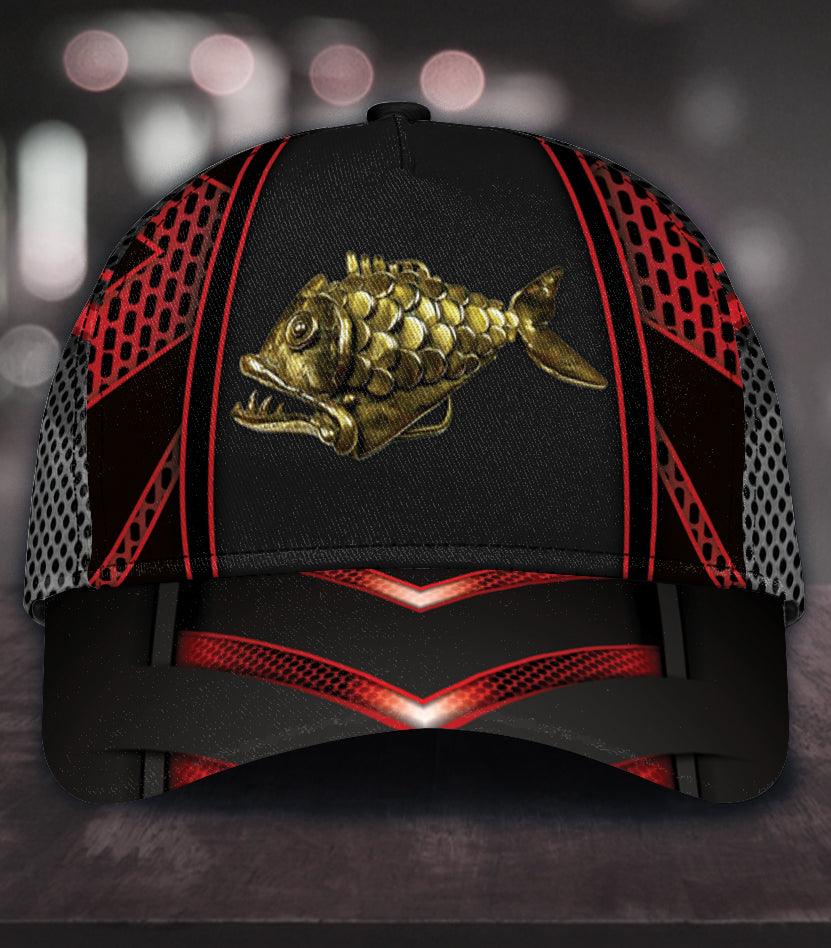 Personalized Fishing Classic Cap, Personalized Gift for Fishing Lovers Trucker Hats Custom Hats Gifts For Men & Women