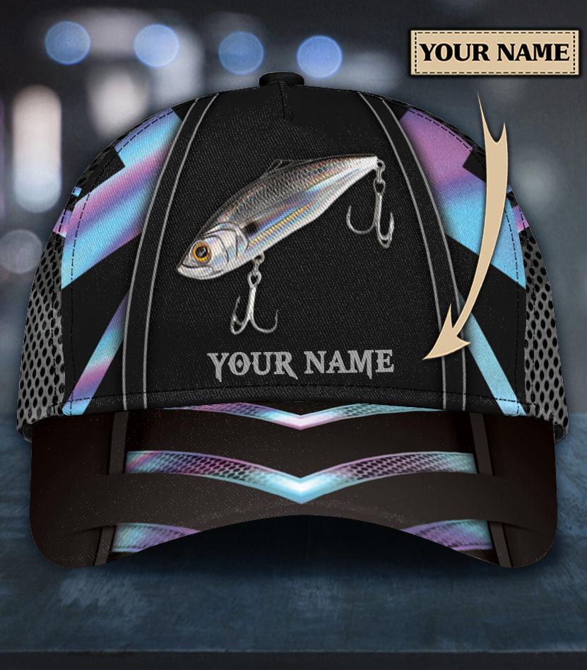 Personalized  Fishing Classic Cap, Personalized Gift for Fishing Lovers Trucker Hats Custom Hats Gifts For Men & Women