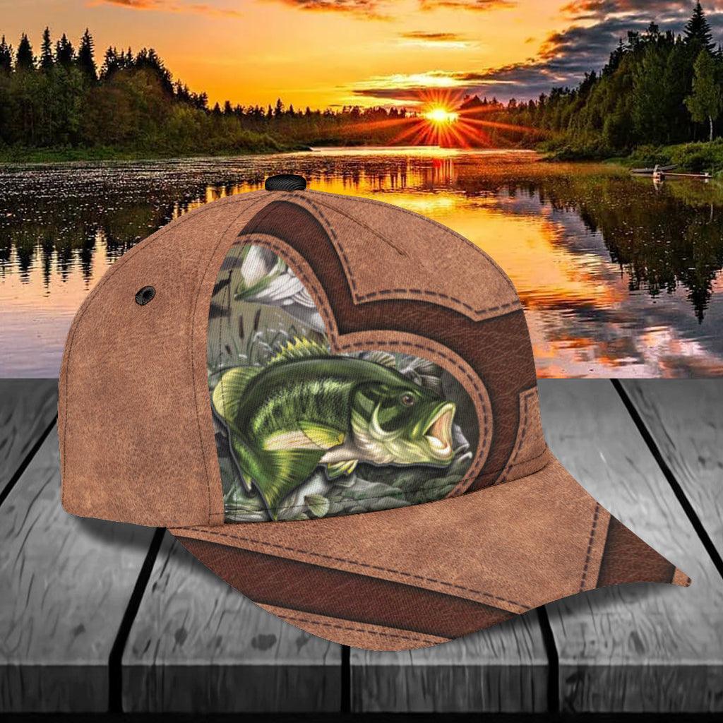 Personalized Fishing Classic Cap, Personalized Gift for Fishing Lovers Trucker Hats Custom Hats Gifts For Men & Women