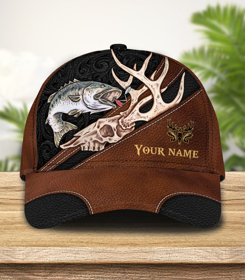 Personalized Fishing Classic Cap, Personalized Gift for Fishing Lovers Trucker Hats Custom Hats Gifts For Men & Women