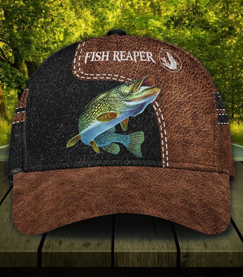 Personalized Fishing Classic Cap, Personalized Gift for Fishing Lovers Trucker Hats Custom Hats Gifts For Men & Women