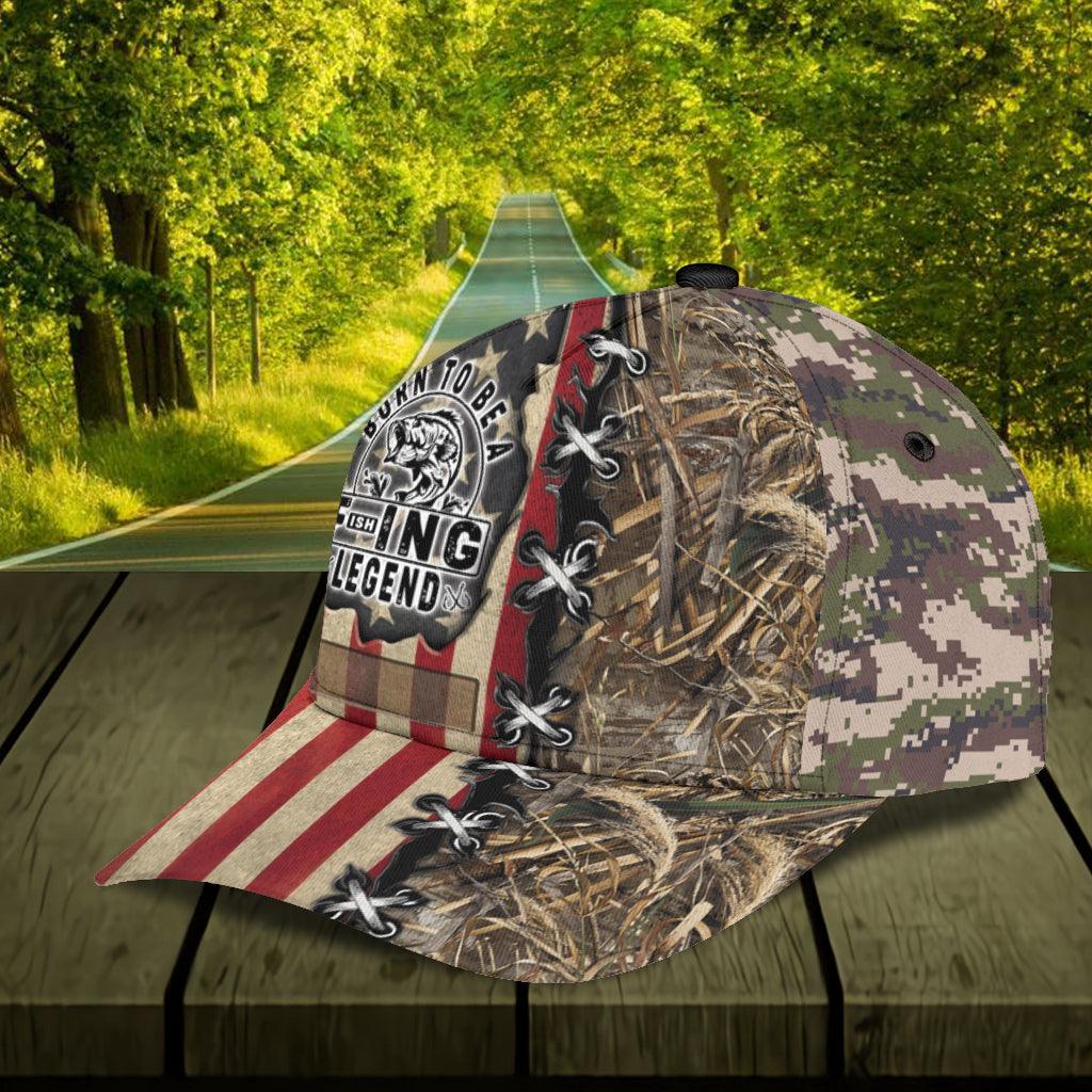 Personalized Fishing Classic Cap, Personalized Gift for Fishing Lovers Trucker Hats Custom Hats Gifts For Men & Women