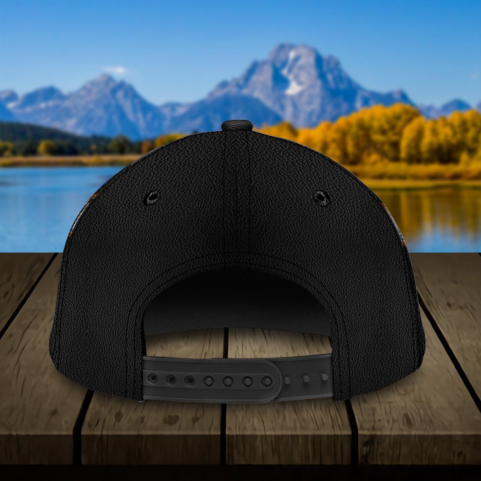 Personalized Fishing Classic Cap, Personalized Gift for Fishing Lovers Trucker Hats Custom Hats Gifts For Men & Women